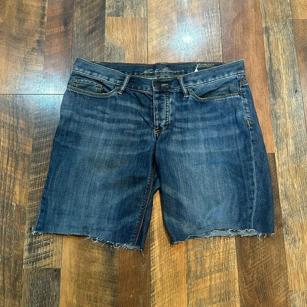Eddie Bauer cut off Jean shorts 4 (2575)